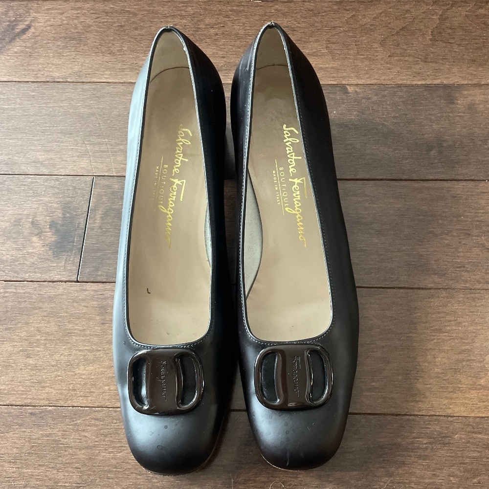 Salvatore Ferragamo Black Women's Shoes